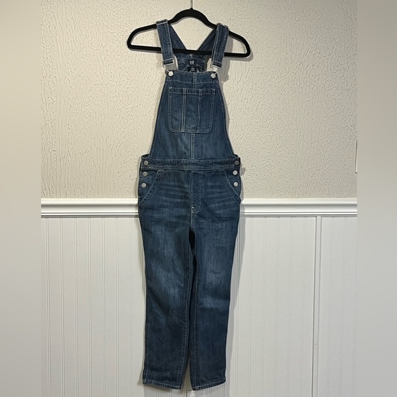 GAP For Good medium wash denim overalls size XS - Picture 3 of 10
